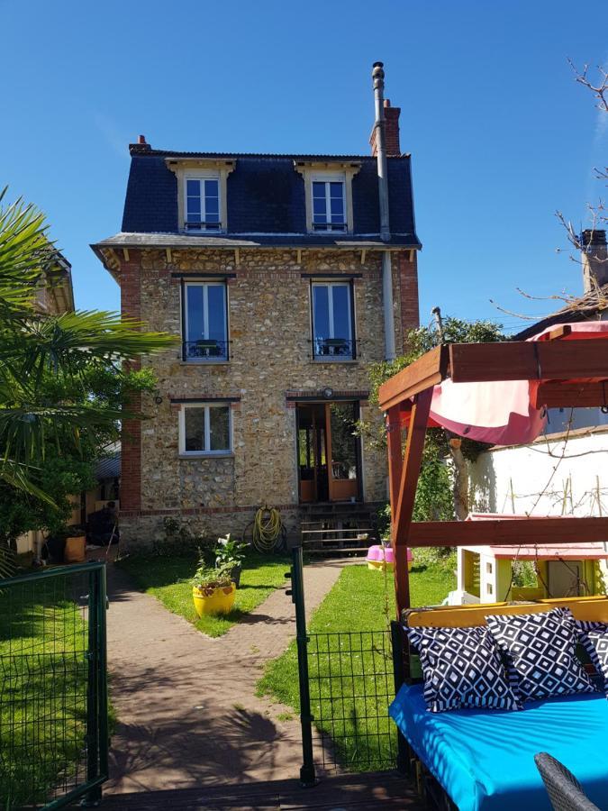 2 Chambres D 'Hotes Chez Un Particulier Avec Piscine Saint-Leu-la-Foret ภายนอก รูปภาพ