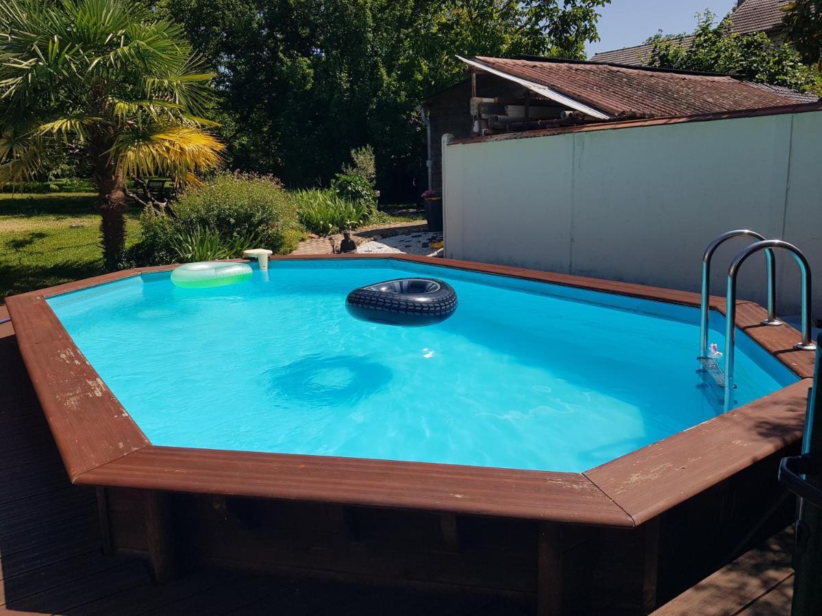 2 Chambres D 'Hotes Chez Un Particulier Avec Piscine Saint-Leu-la-Foret ภายนอก รูปภาพ